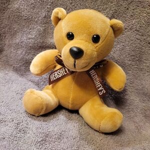 Hershey's Golden Teddy Bear Plush Collectible Chocolate Lovers Toy